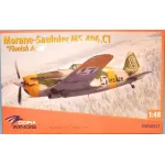 Dora Wings 48057 1/48 Morane-saulnier Ms 406c 1 Finnish Aces Plastic Model Kit