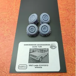 Start-43 St01 1/24 Vaz Lada 2101 Resin Wheels