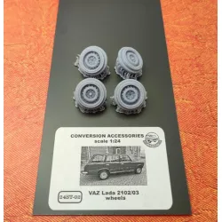 Start-43 St02 1/24 Vaz Lada 2102/03 Resin Wheels