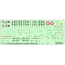 Model Maker D32213 1/32 Austrian Eurofighter Typhoon Generic Set