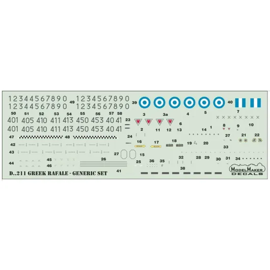 Model Maker D72236 1/72 Greek Rafale Ramstein Flag 2024