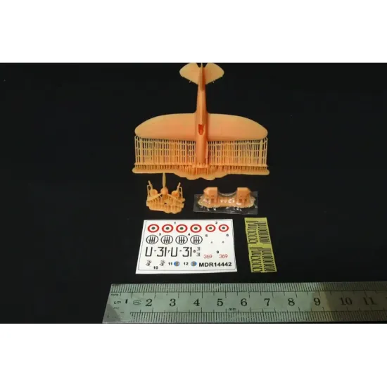 Metallic Details Mdr14442 1/144 Reggiane Re 2001 Aircraft Kit