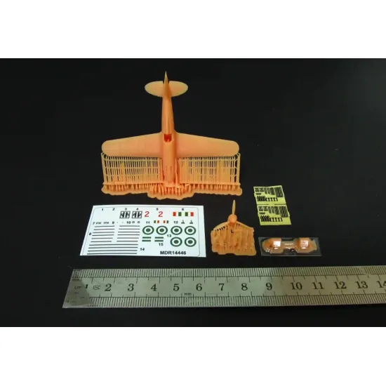 Metallic Details Mdr14446 1/144 Macchi C 205 Aircraft Kit