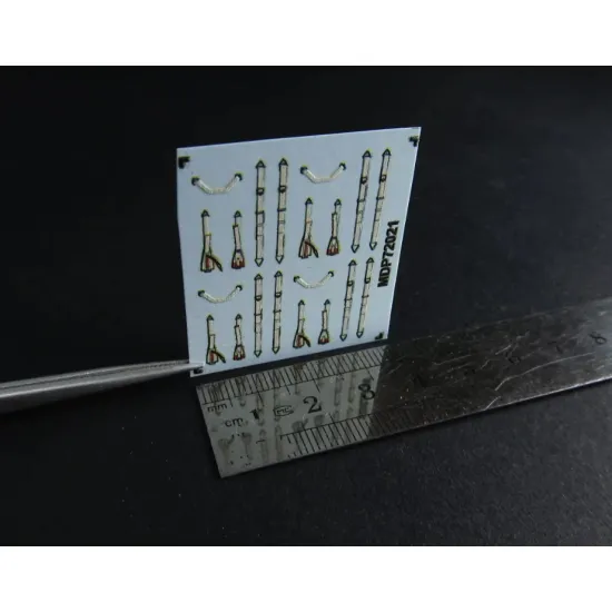 Metallic Details Mdp72021 1/72 Luftwaffe Seat Belts Late Wwii