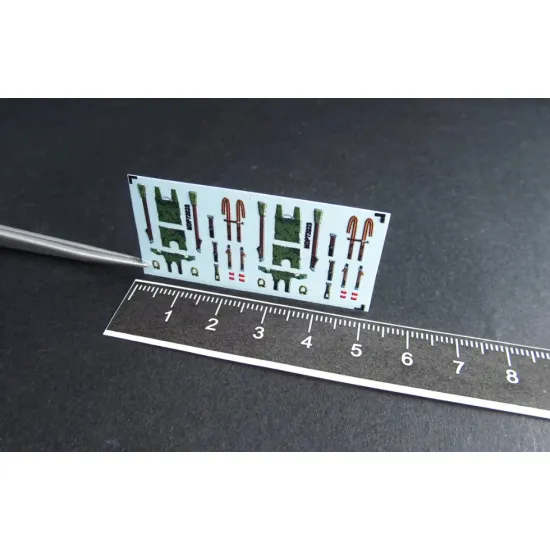 Metallic Details Mdp72023 1/72 F/A-18 T-45 Seat Belts