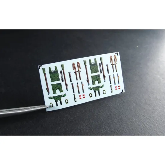 Metallic Details Mdp72023 1/72 F/A-18 T-45 Seat Belts