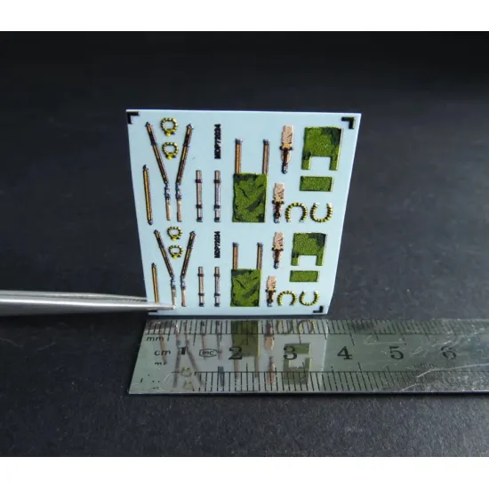 Metallic Details Mdp72024 1/72 Mk-5 Seat Belts