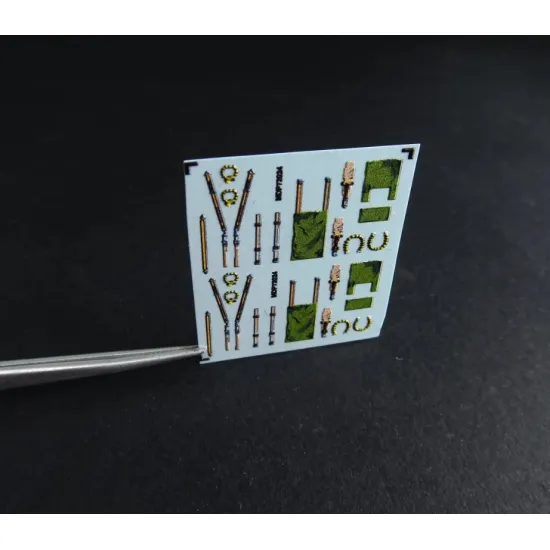 Metallic Details Mdp72024 1/72 Mk-5 Seat Belts