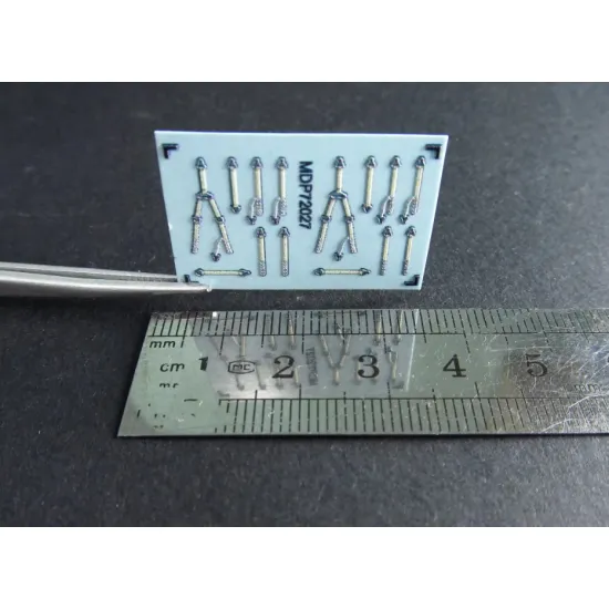 Metallic Details Mdp72027 1/72 Pzl P11 Pzl23 Pzl46 Pzl37 Seat Belts