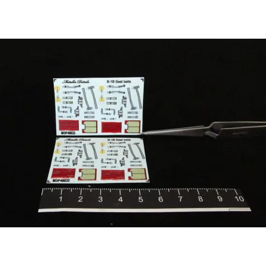 Metallic Details Mdp48022 1/48 B-1b Lancer Seat Belts