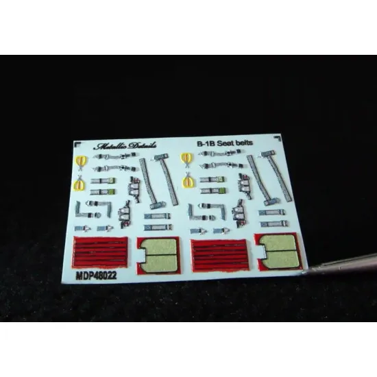 Metallic Details Mdp48022 1/48 B-1b Lancer Seat Belts