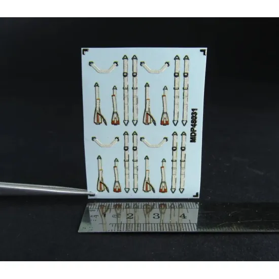 Metallic Details Mdp48031 1/48 Luftwaffe Seat Belts Late Wwii