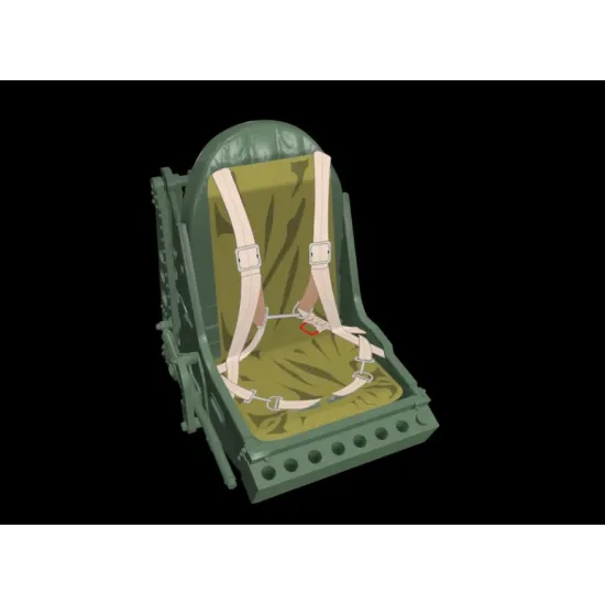 Metallic Details Mdp48032 1/48 Raf And Usaf Aircrew Parachutes