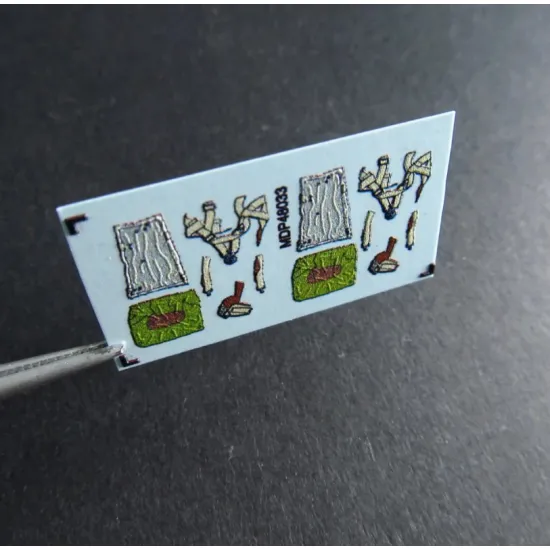 Metallic Details Mdp48033 1/48 Luftwaffe Wwii Aircrew Parachutes