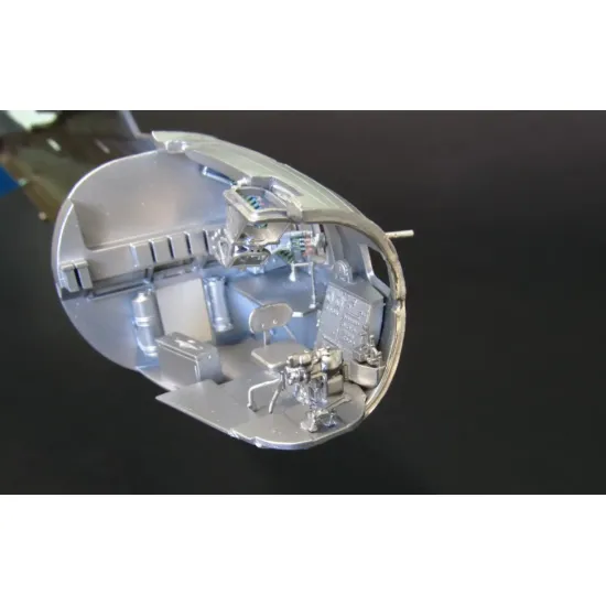 Metallic Details Mdr48283 1/48 B-17f Bombardiers Cockpit Interior Set Monogram