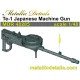Metallic Details Mdr48285 1/48 Te-1 Japanese Machine Gun