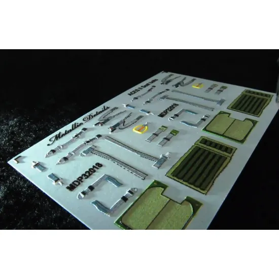 Metallic Details Mdp32018 1/32 Aces Ii Seat Belts