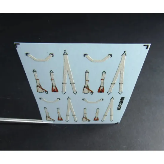 Metallic Details Mdp32019 1/32 Luftwaffe Seat Belts Early Wwii