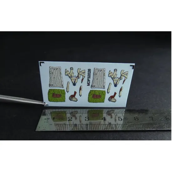 Metallic Details Mdp32026 1/32 Luftwaffe Wwii Aircrew Parachutes