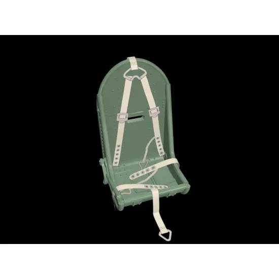 Metallic Details Mdp32027 1/32 Luftwaffe Wwii Aircrew Parachutes