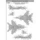 Foxbot 48-077 1/48 Mig-29 9-12 Fulcrum Stencils