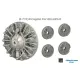 Sbs 72089 1/72 B-17f/G Engine Set For Revell Kit Sbs 72089 1/72 B-17f/G Engine Set For Revell Kit