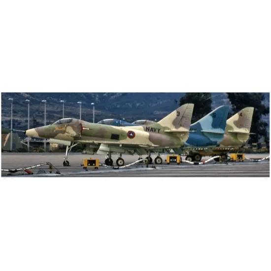 Cta Models 078 1/48 Decal For Skyhawk Adversary Pt Iii - Vf-126 Vf-127 Nfws 2 4 Markings