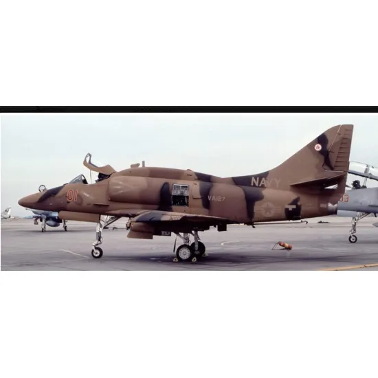 Cta Models 079 1/48 Decal For Skyhawk Adversary - Vf-126 2 Vf-127 2 Nfws 4 8 Markings