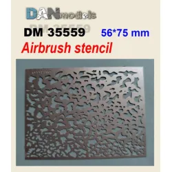 Dan Models 35559 1/35 Airbrush Stencil - 56/75mm