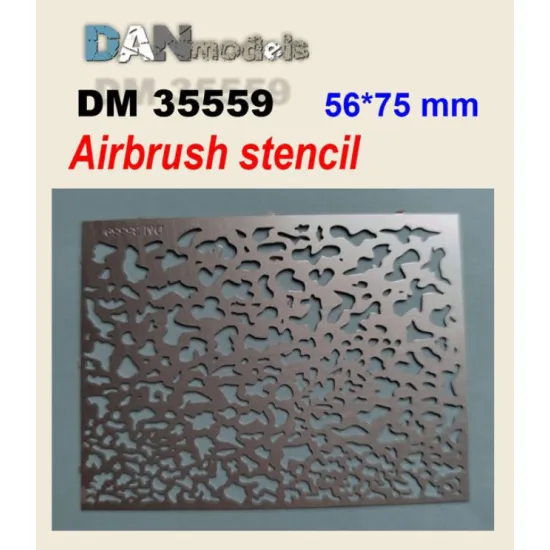 Dan Models 35559 1/35 Airbrush Stencil - 56/75mm