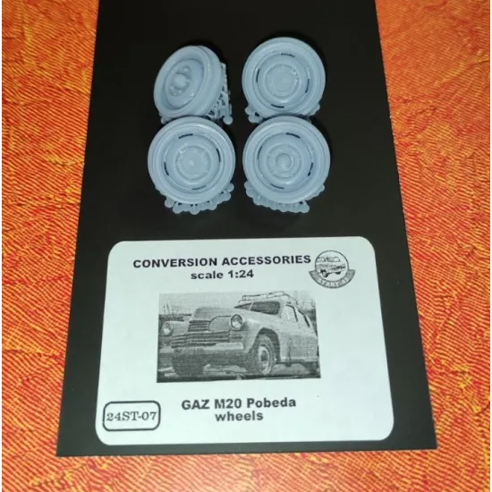 Start-43 St07 1/24 Gaz M20 Pobeda Wheels