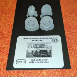 Start-43 St18 1/24 Vaz Lada 2105 Rally Wheels Wide