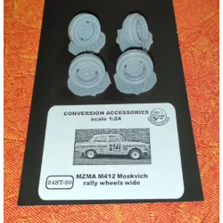 Start-43 St20 1/24 Mzma M412 Moskvich Rally Wheels Wide