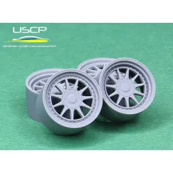 Uscp 24p025 1/24 3d-printed Wheels Hartge 17