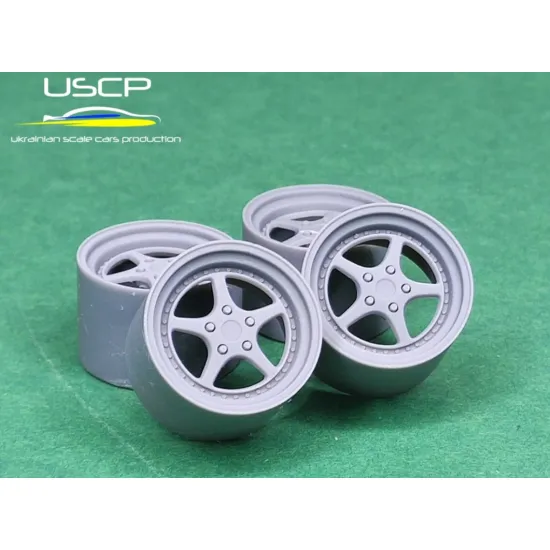 Uscp 24p035 1/24 3d-printed Wheels Oz Mito 17