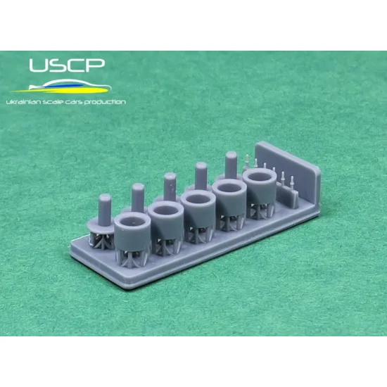 Uscp 24p194 1/24 3d Printed Resin Wheels Ccw Classic 18