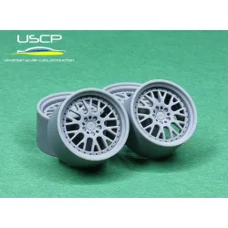 Uscp 24p194 1/24 3d Printed Resin Wheels Ccw Classic 18