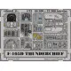 Photoetched set F-105D Thunderchief Color, for Trumpeter kit 1/72 Eduard SS300 Photoetched set F-105D Thunderchief Color, for Trumpeter kit 1/72 Eduard SS300