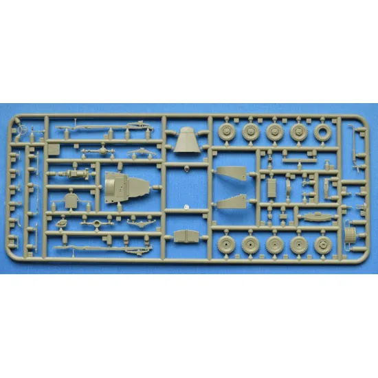 Ace 72597 1/72 Wc-26 1/2 Ton Carryall Truck Plastic Model Kit