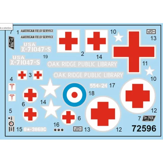 Ace 72597 1/72 Wc-26 1/2 Ton Carryall Truck Plastic Model Kit