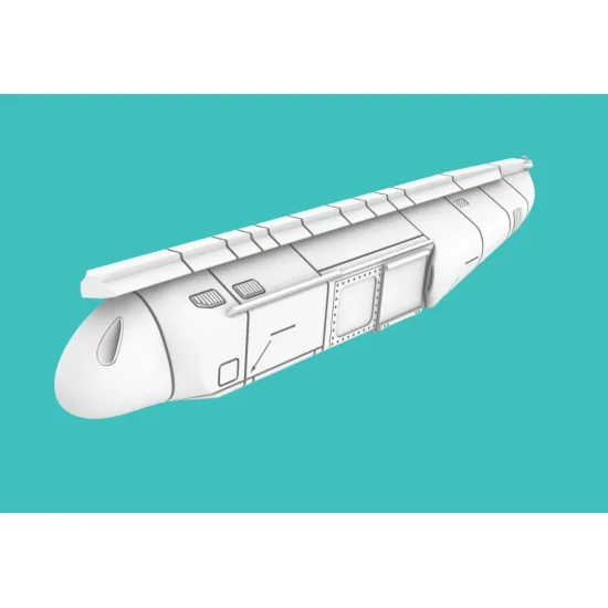 Rise144 Models Rm093 1/144 F16 Recce Pod Db Ms110 Deployed