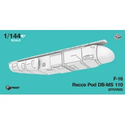 Rise144 Models Rm094 1/144 F16 Recce Pod Db Ms 110 Stoved
