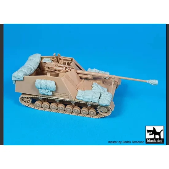 Black Dog T72178 1/72 J Sd Kfz 164 Nashorn Accessories Set For Revell