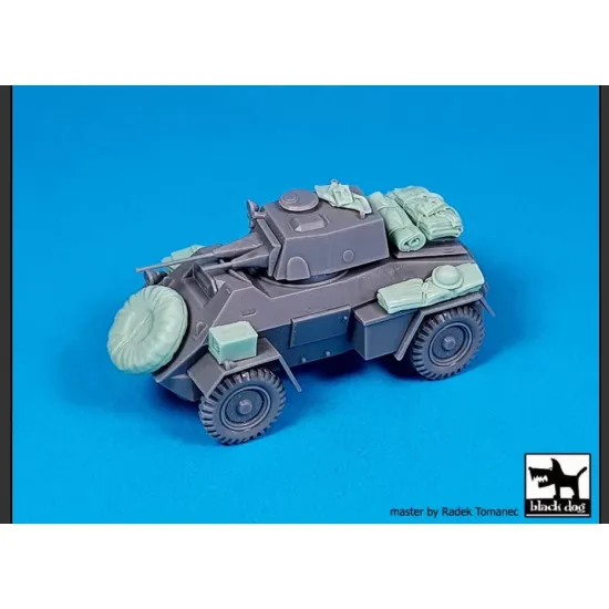 Black Dog T72179 1/72 Humber Mk Ii Accessories Set For Hasegawa