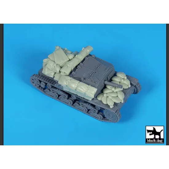 Black Dog T72180 1/72 Semovente M 40 Da 75/18 Accessories Set For Ibg