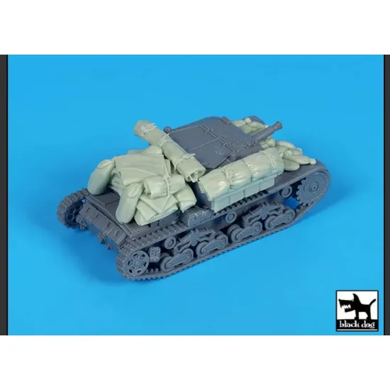 Black Dog T72180 1/72 Semovente M 40 Da 75/18 Accessories Set For Ibg