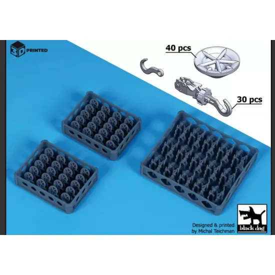 Black Dog Ma72002 1/72 Us Navy Tiedown / Padaye Cv/Cvn