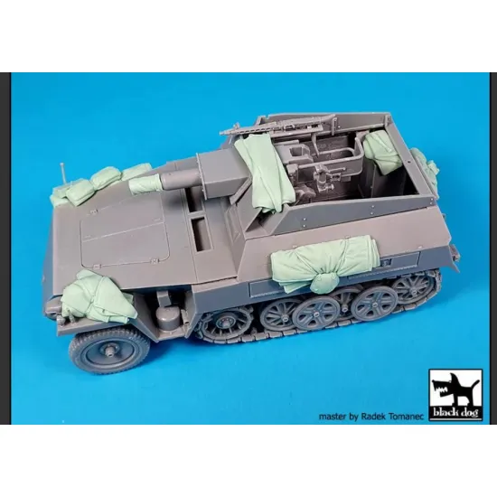 Black Dog T35296 1/35 Sd Kfz 250/8 Accessories Set For Dragon
