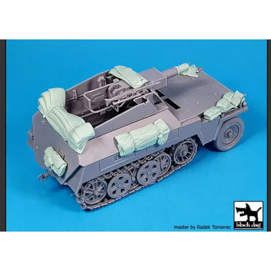 Black Dog T35296 1/35 Sd Kfz 250/8 Accessories Set For Dragon