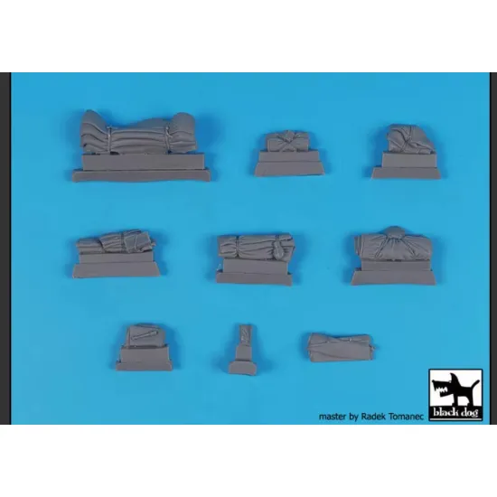 Black Dog T35296 1/35 Sd Kfz 250/8 Accessories Set For Dragon